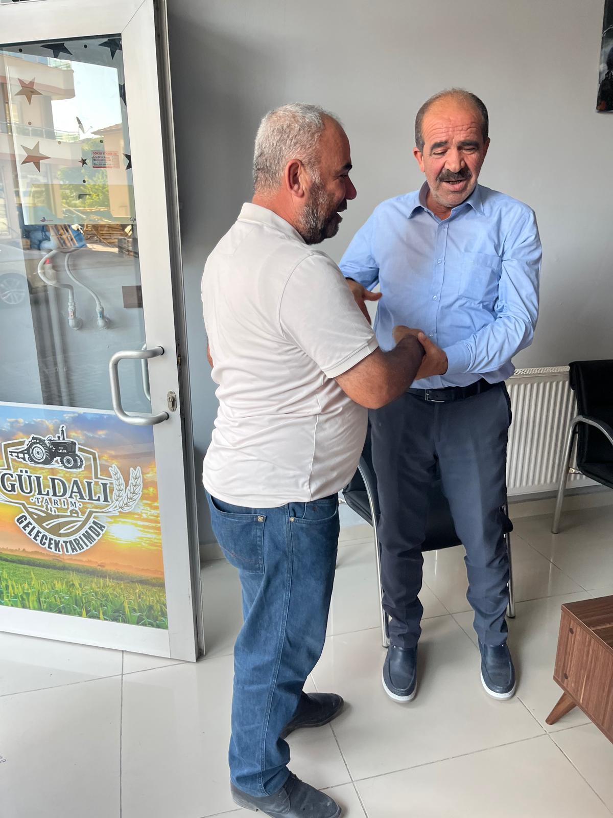 Üreticiden Abdullah Çelik’e Sevgi Seli