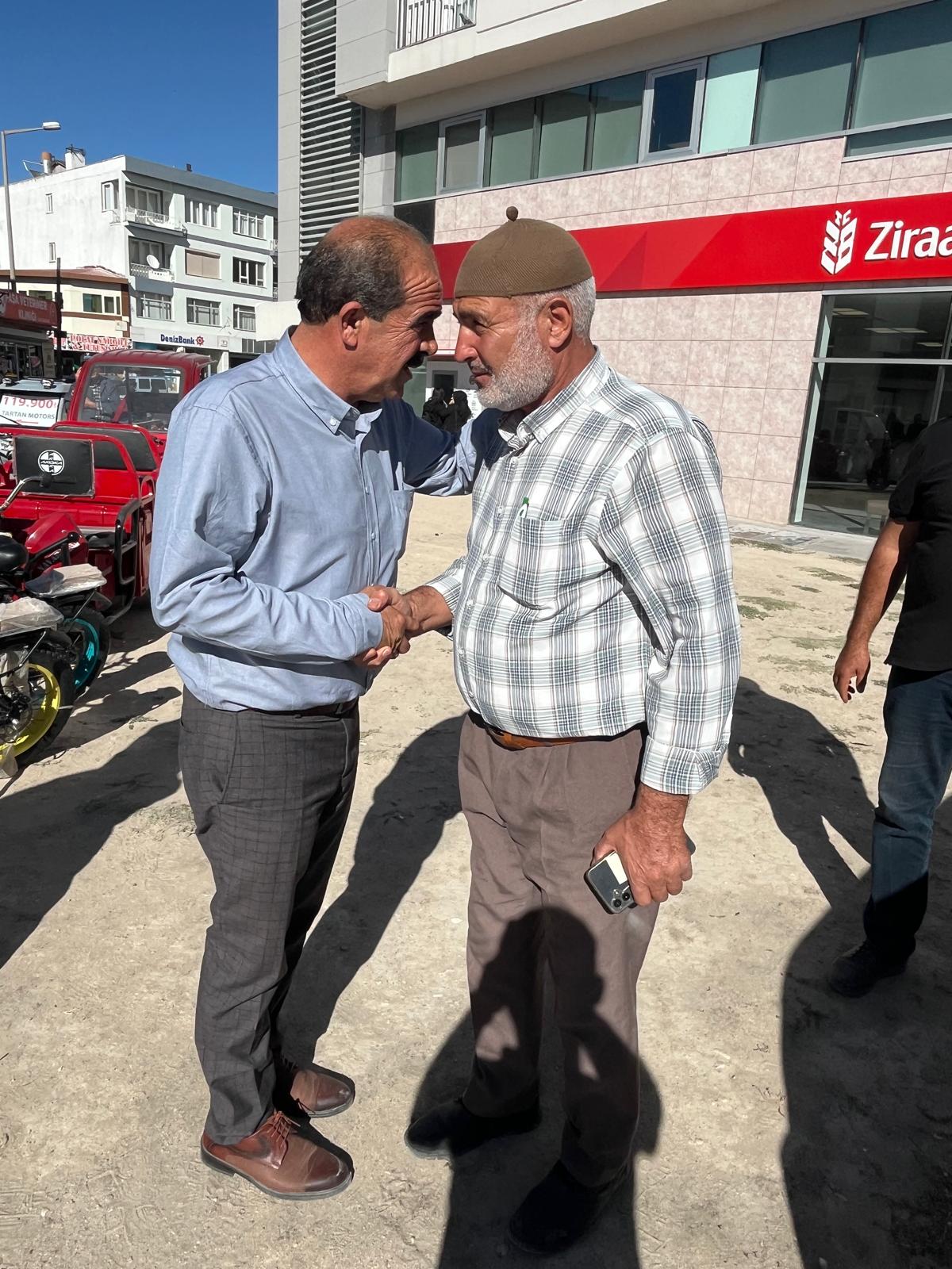Abdullah Çelik Karapınar’da Çiftçilerle Buluştu: “Kooperatifimizi Çiftçimizin Alın Teriyle Büyüteceğiz”