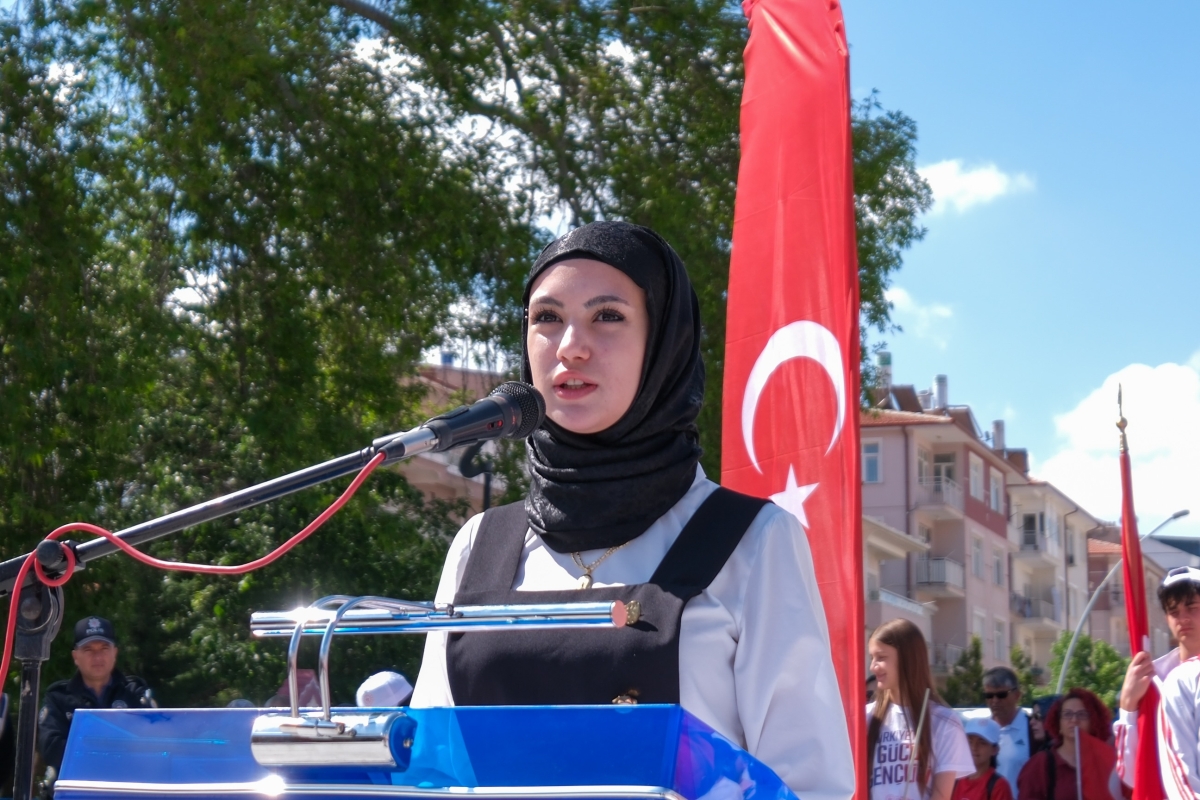 Karaman’da 19 Mayıs Coşkusu Meydanlara Taştı