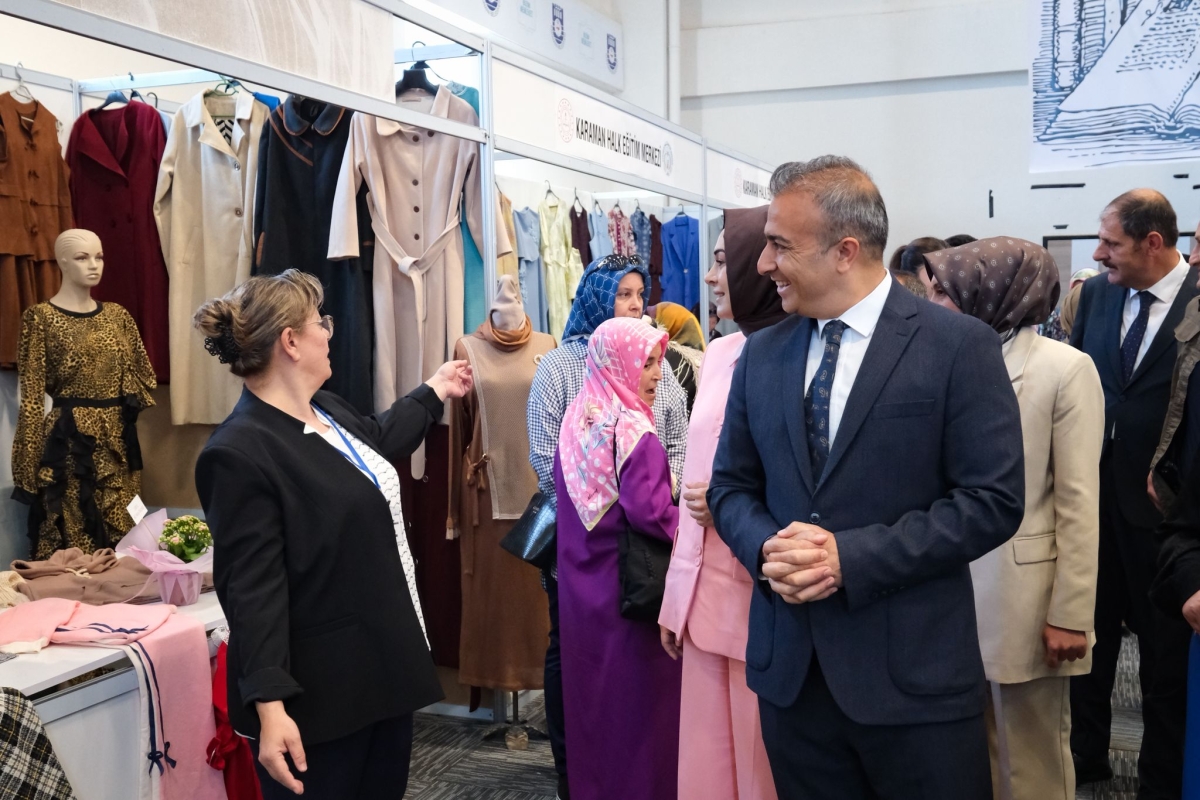 Karaman’da Üreten Eller Büyük Sergide Buluştu