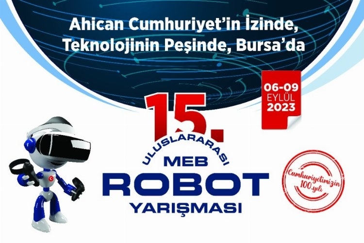 MEB Robot Yarışması'nda Bursalılar Heyecanla Yarışıyor