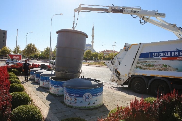 Konya Selçuklu'da Akıllı Atık Sistemi Hızla Yaygınlaşıyor
