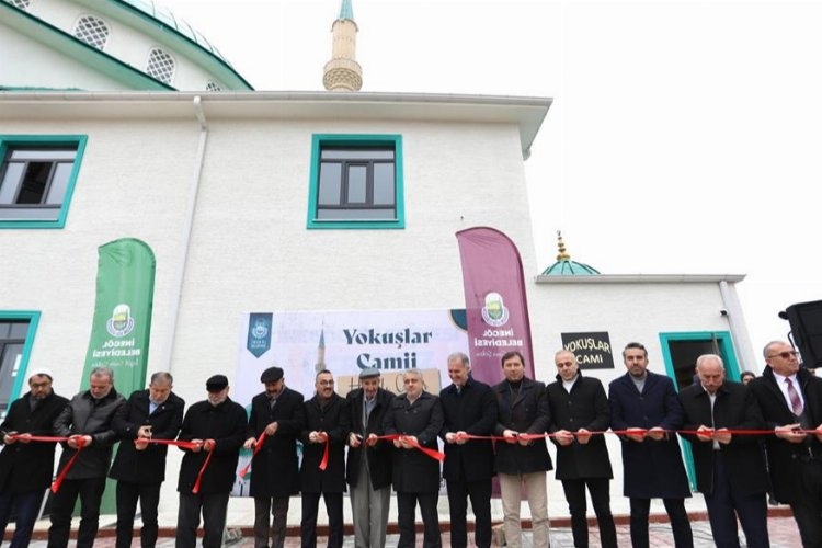 Bursa İnegöl'de Yokuşlar Camisi ibadete açıldı