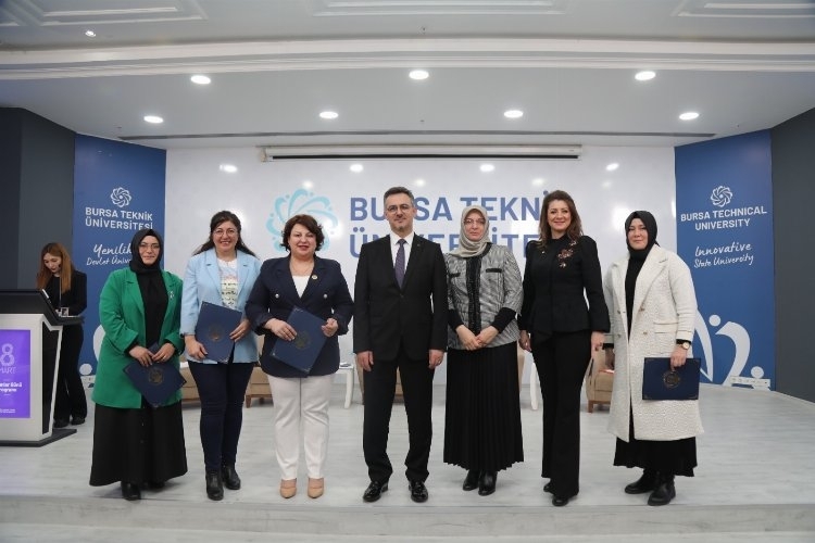 Bursa Teknik Üniversitesinde Kadın Çalışanlar Öne Çıktı