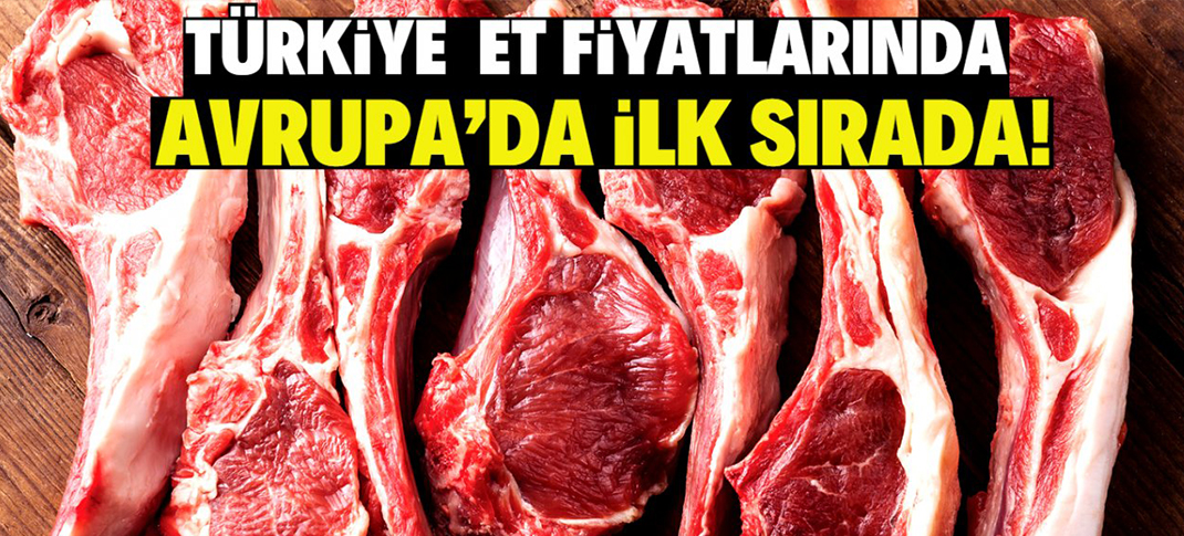 Türkiye et fiyat artışında Avrupa'da ilk sırada