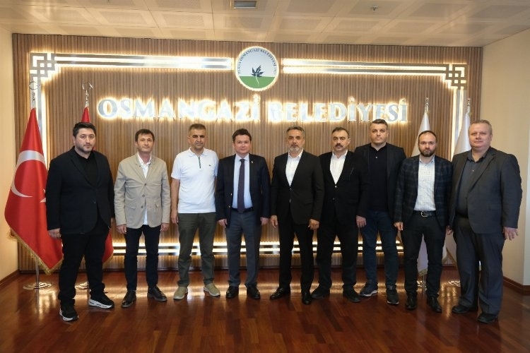 Başkan Aydın'a MÜSİAD Bursa'dan Nezaket Ziyareti