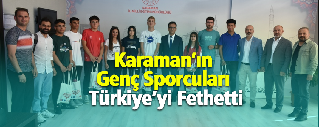 Karamanlı Sporcular Türkiye Şampiyonalarına Damga Vurdular