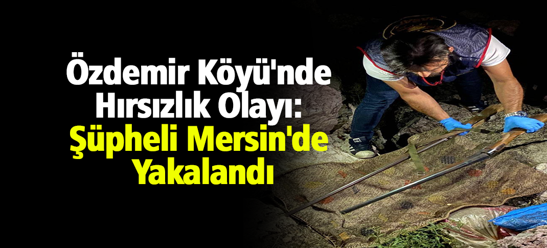 Karaman'da Hırsızlık Olayı: Şüpheli Yakalandı