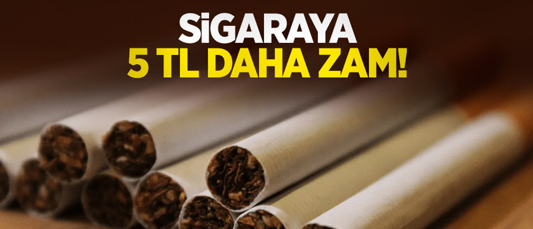Sigara Tiryakilerine Bir Darbe Daha: Fiyatlara 5 TL Zam!