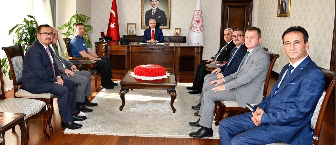 Vali Mehmet Fatih Çiçekli’ye Hayırlı Olsun Ziyaretleri Hız Kesmeden Devam Ediyor