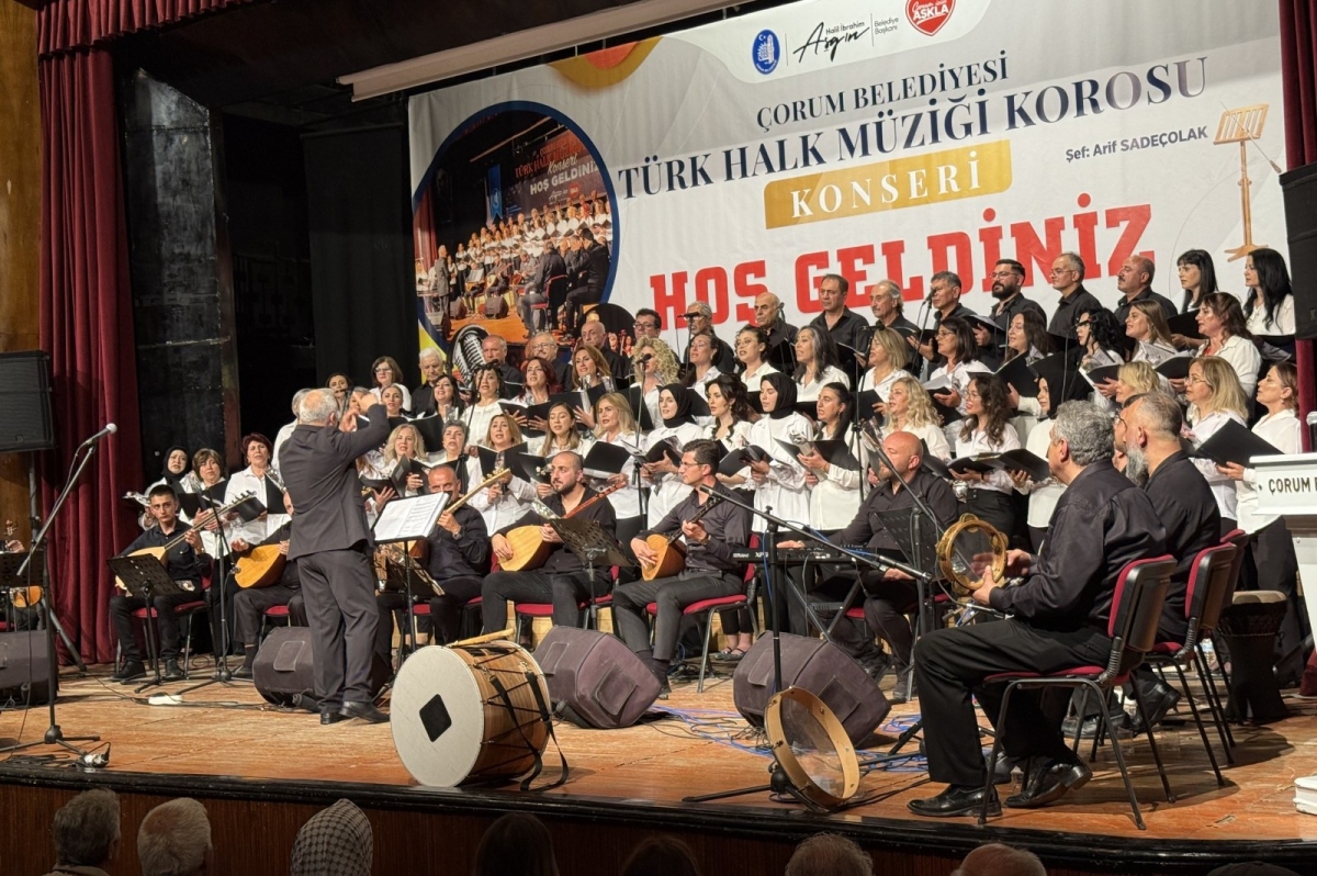 Çorum Belediyesi'nden türkü gecesi