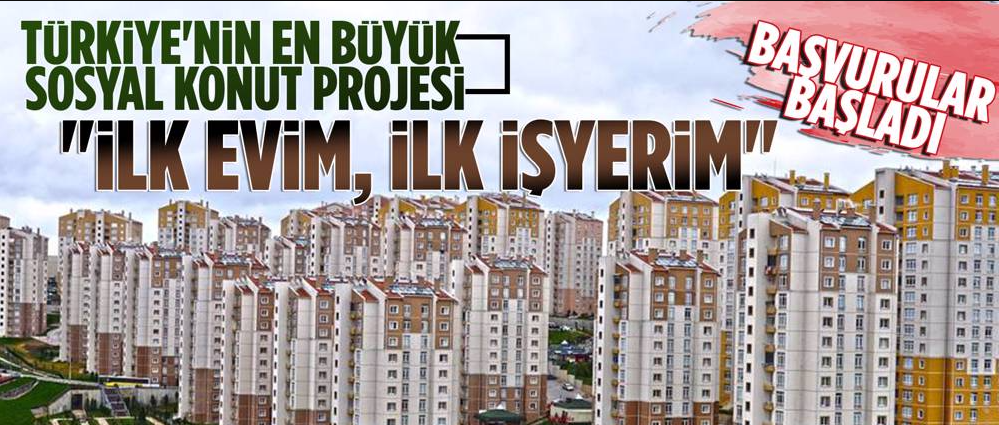 TOKİ 250 bin konut projesinde başvuru tarihleri belli oldu!
