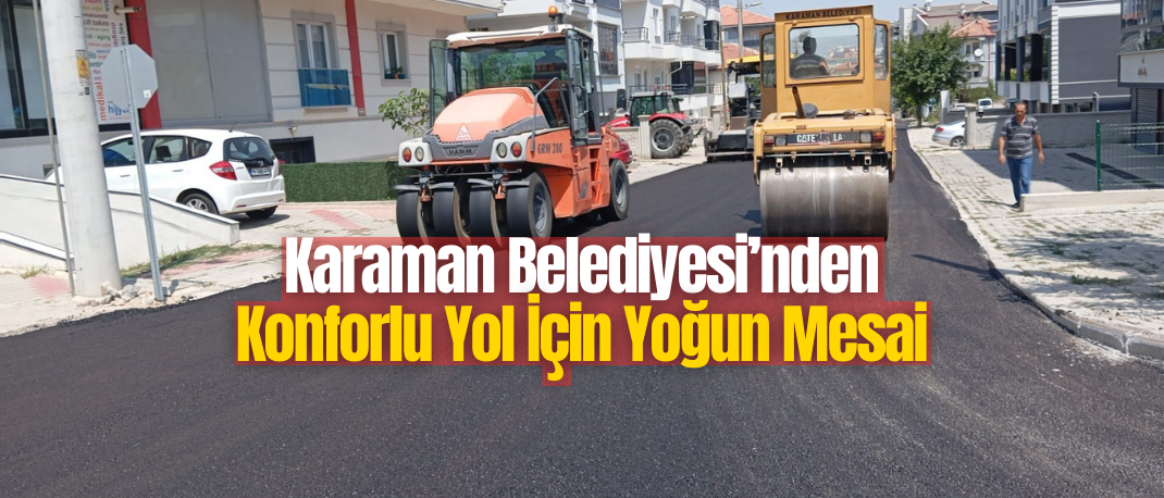 Belediyeden Yoğun Asfalt Mesaisi