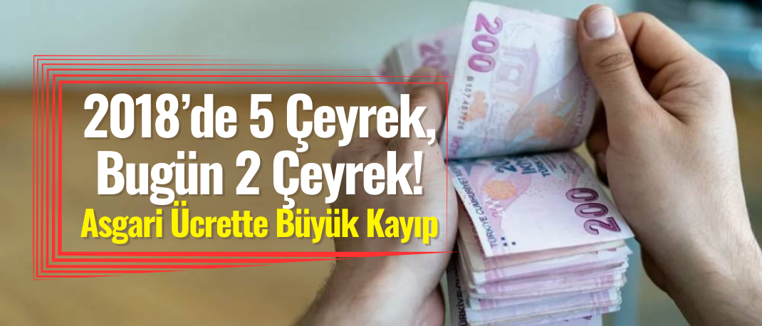 7 Yılda Asgari Ücretin Altın Karşısındaki Eriyişi