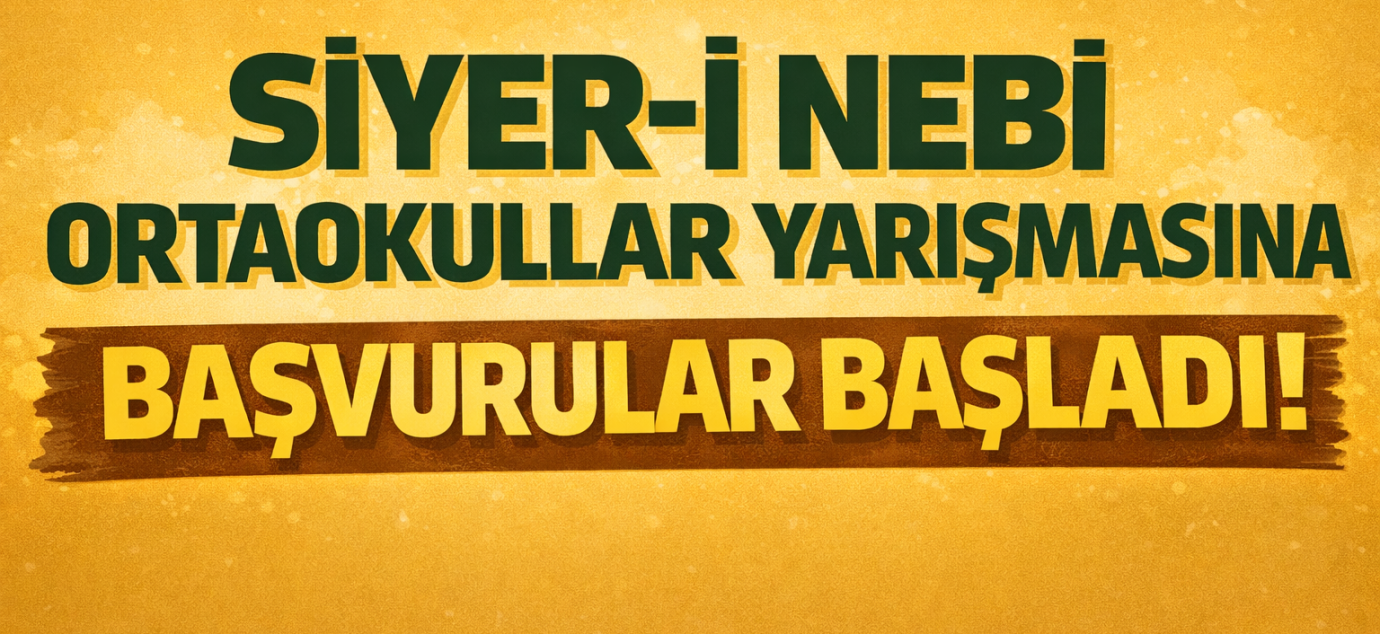 PEYGAMBERİMİZE GÖTÜREN YARIŞMADA BAŞVURULAR BAŞLADI