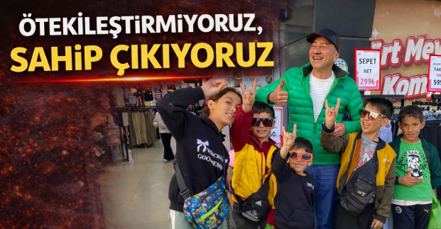 “Ötekileştirmiyoruz, Sahip Çıkıyoruz: Daha İnsanlık Ölmedi”