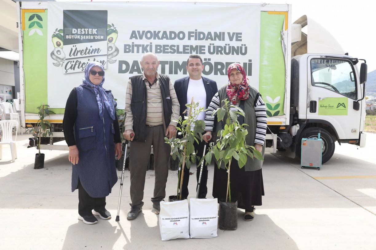 Mersin Büyükşehir’den Üreticiye Tam Destek