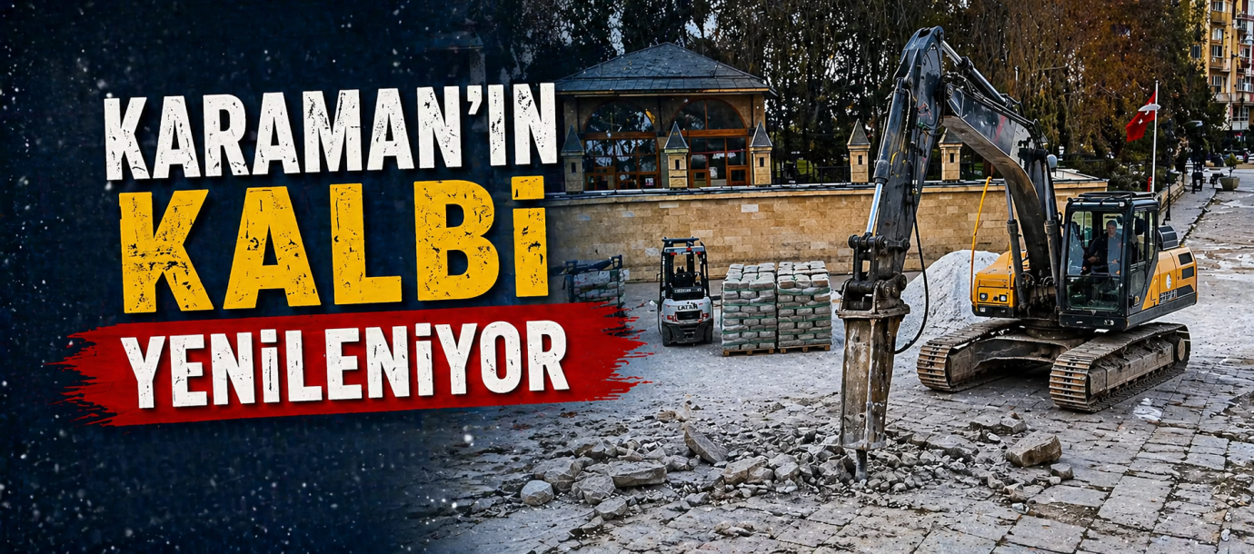 Aktekke Meydanı Baştan Aşağı Yenileniyor