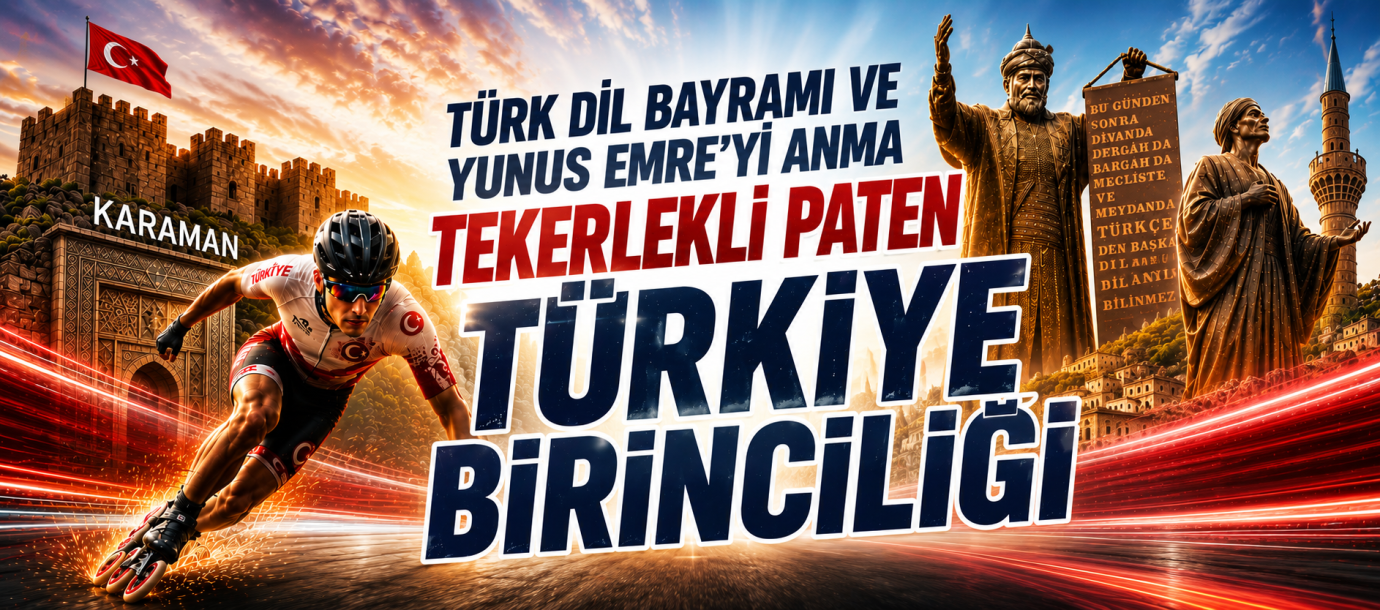 KARAMAN, TEKERLEKLİ PATEN TÜRKİYE BİRİNCİLİĞİ ELEME TURUNA EV SAHİPLİĞİ YAPACAK