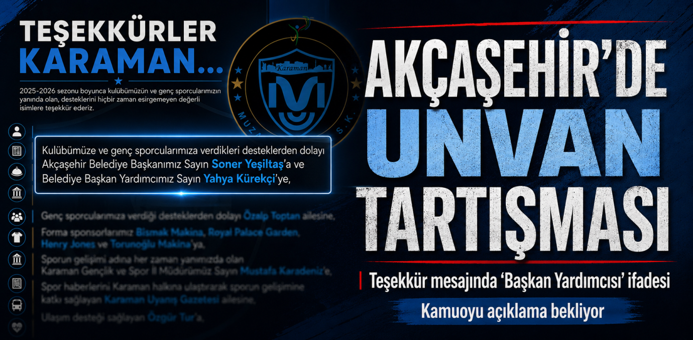 Akçaşehir’de “Başkan Yardımcısı” İddiası: Kamuoyu Cevap Bekliyor