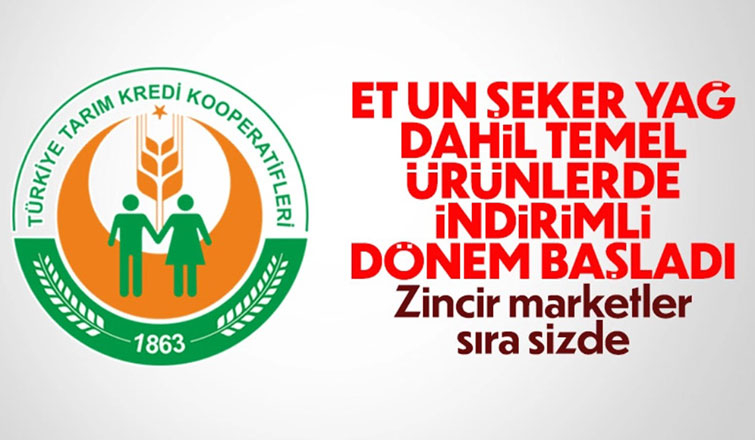 Tarım Kredi Kooperatifi'nde indirime büyük ilgi: Sırada ete indirim var