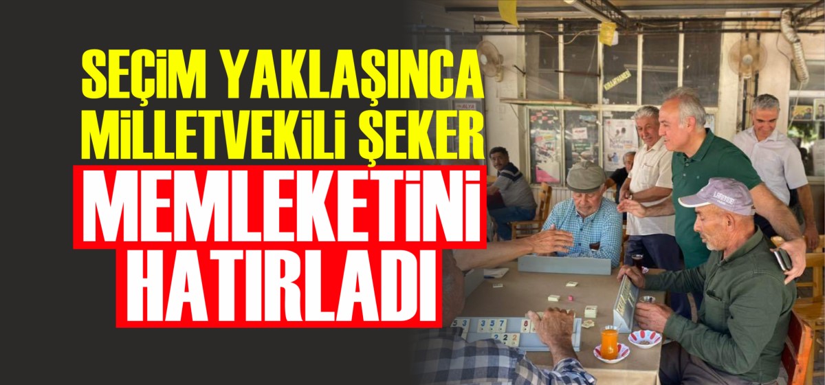 MİLLETVEKİLİ RECEP ŞEKER, KÂZIMKARABEKİR’i ZiYARET ETTİ