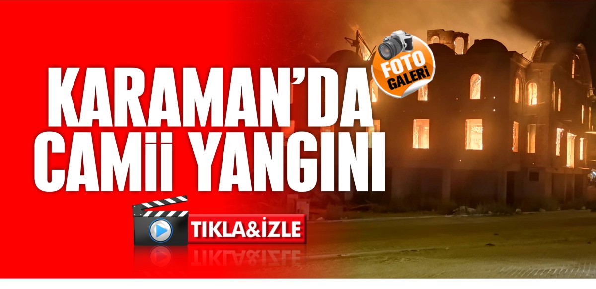 Tekmarsan Sanayisinde Bulunan Camii inşaatında yangın Çıktı