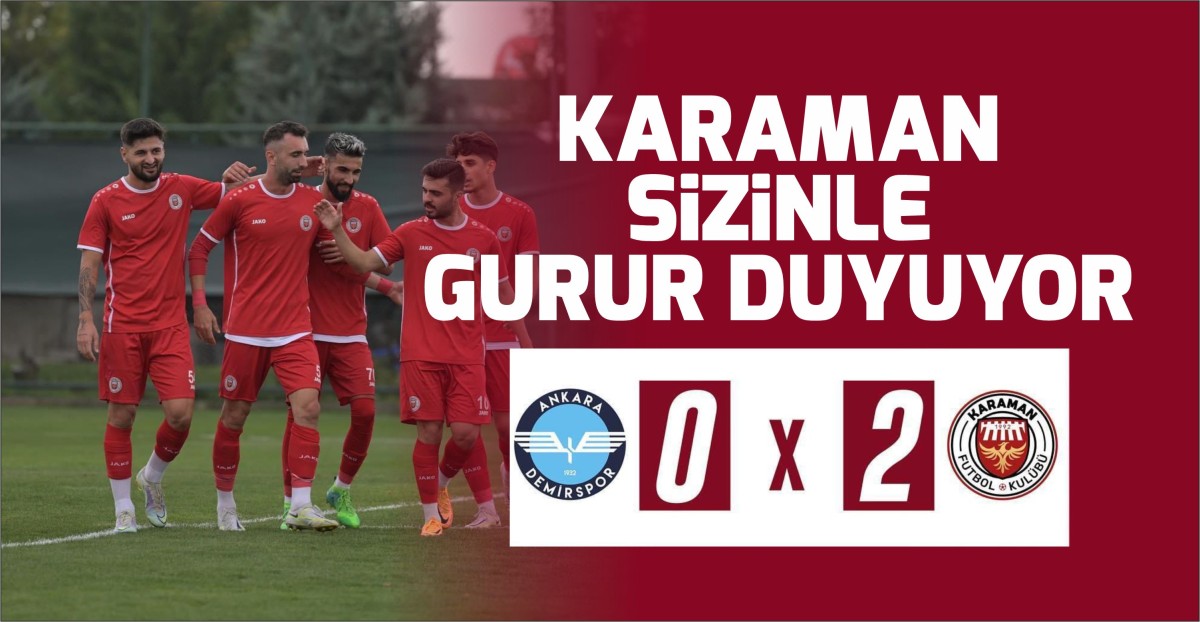 KARAMAN'IN GURURU ONLAR