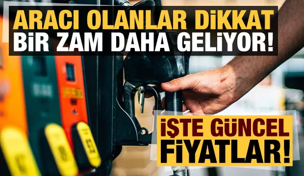 Motorine bir zam daha geliyor! İşte güncel benzin, motorin ve LPG fiyatları