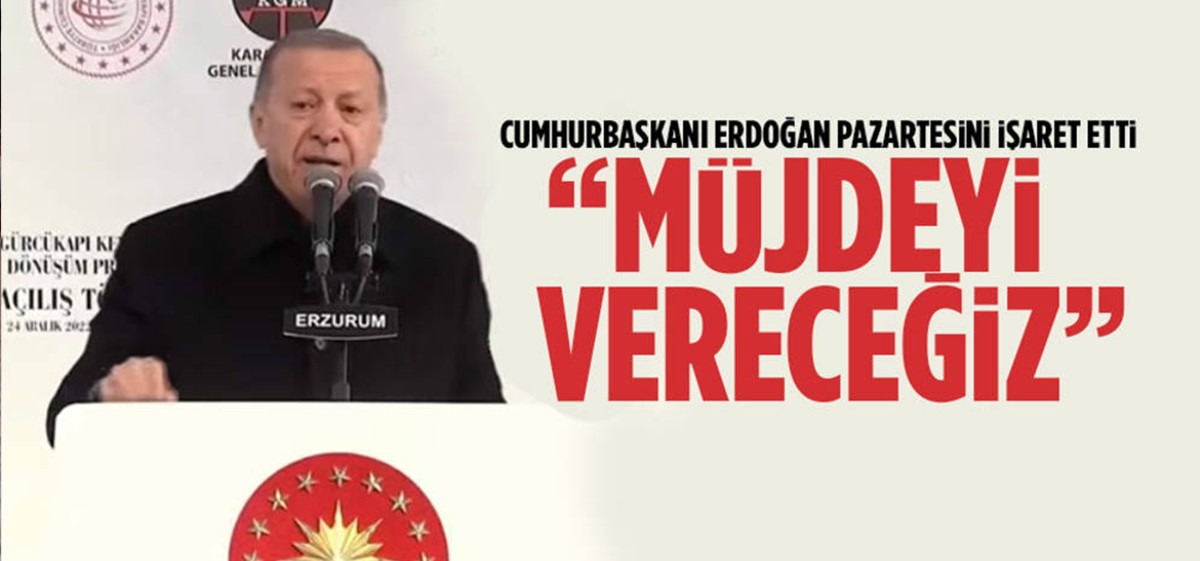 Son dakika: Başkan Erdoğan Erzurum'da duyurdu! Doğalgazda pazartesi yeni bir müjde vereceğiz