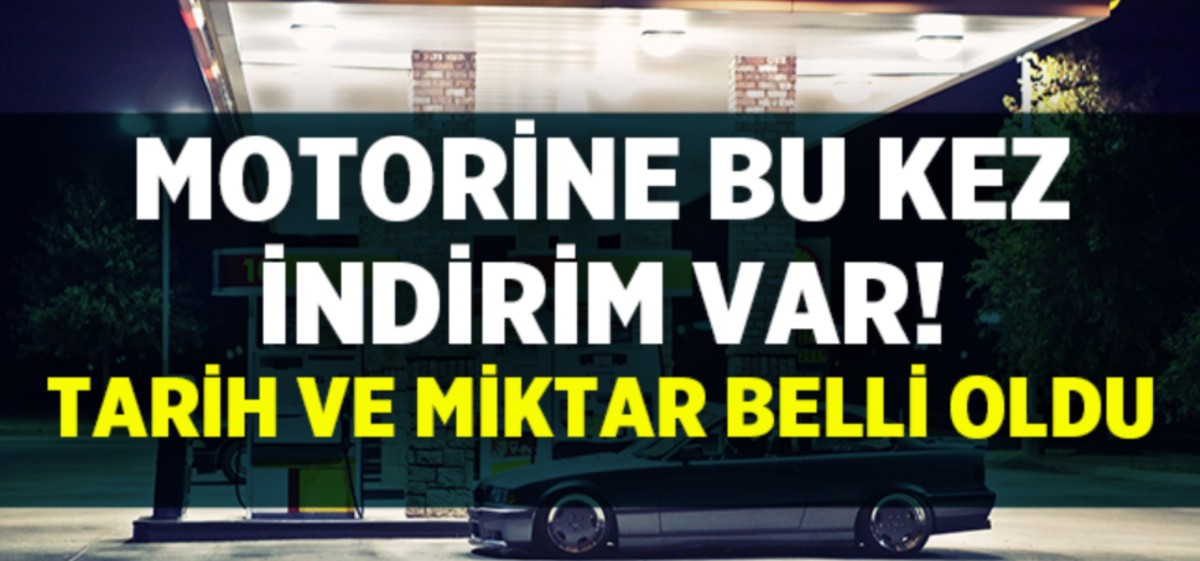 Akaryakıt fiyatlarına ikinci indirim geliyor