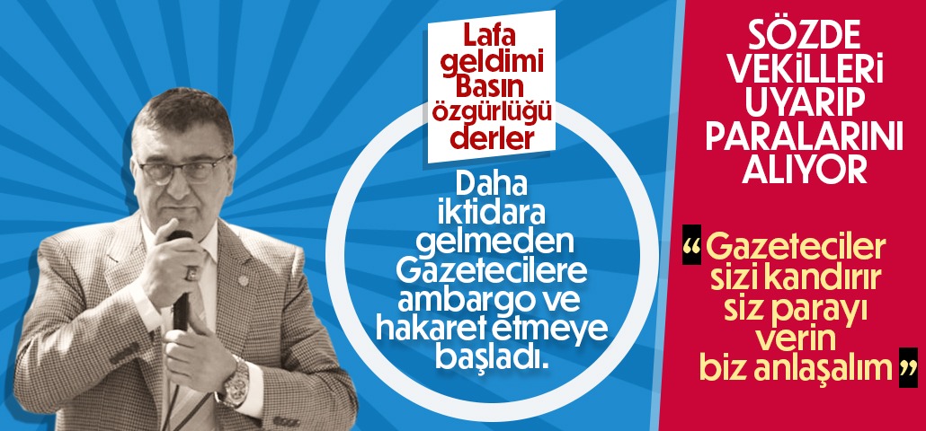 İYİ Parti’den gazetecilere ambargo