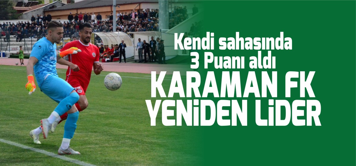 Karaman FK: 1 - Gümüşhane Sportif Faaliyetler: 0