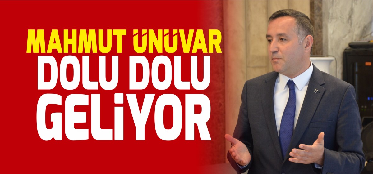 Ünüvar dolu dolu geliyor