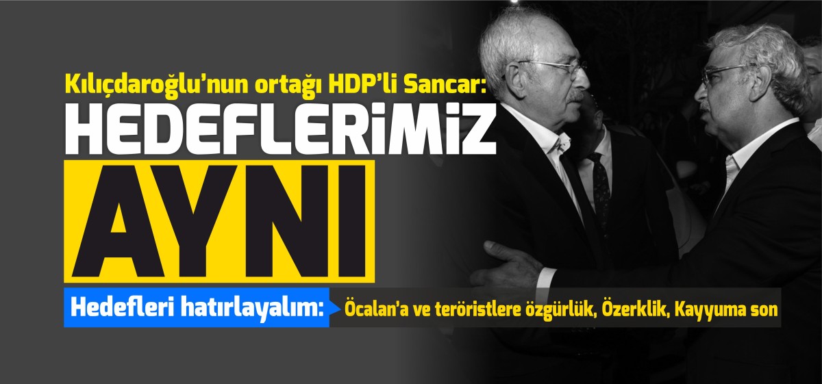 HDP desteğini böyle açıkladı! Mithat Sancar: Kemal Kılıçdaroğlu ile hedeflerimiz örtüşüyor