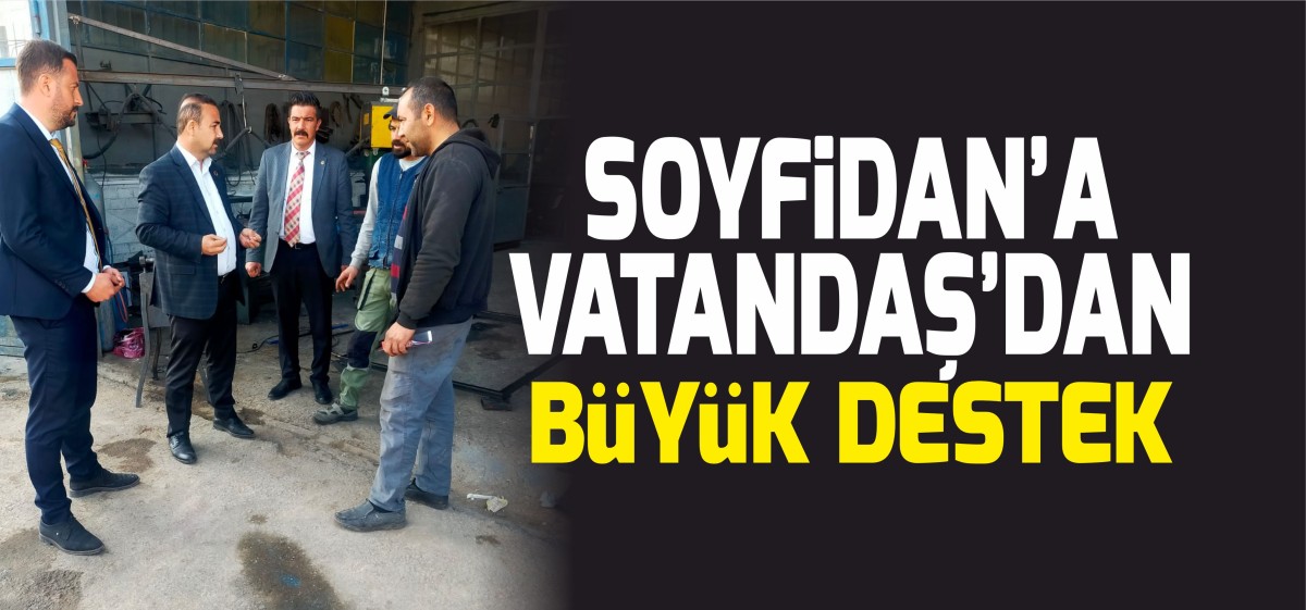 Büyük Birlik Partisi Karaman Milletvekili Adayı Mesut Soyfidan çalışmalarını sürdürüyor