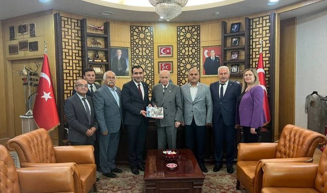 Başkan Kalaycı'dan Bahçeli'ye ziyaret