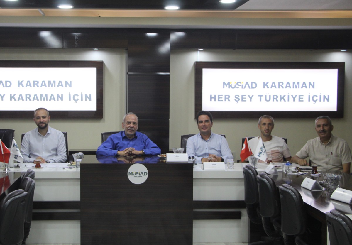 KARAMAN’DA YATIRIM TEŞVİKLERİ TOPLANTISI MÜSİAD KARAMAN EV SAHİPLİĞİNDE YAPILDI.