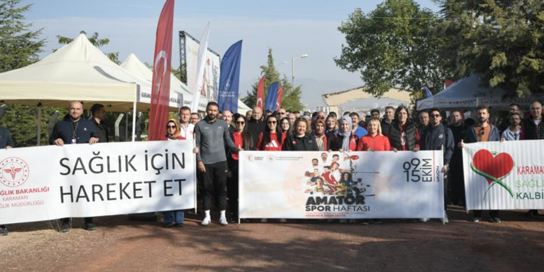 Amatör Spor Haftası Etkinlikleri Vali Hakkı Teke Ormanı’nda yapılan yürüyüş ile başladı