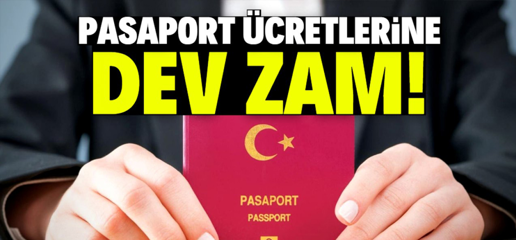 Pasaport fiyatlarına dev zam geldi! İşte yeni tarife