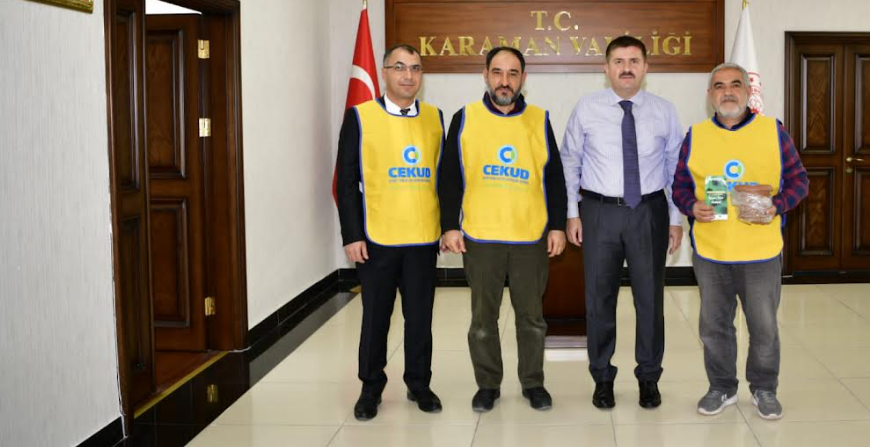 Çekud Asrın Dayanışmasını Vali Sarıibrahim'e Tanıttı