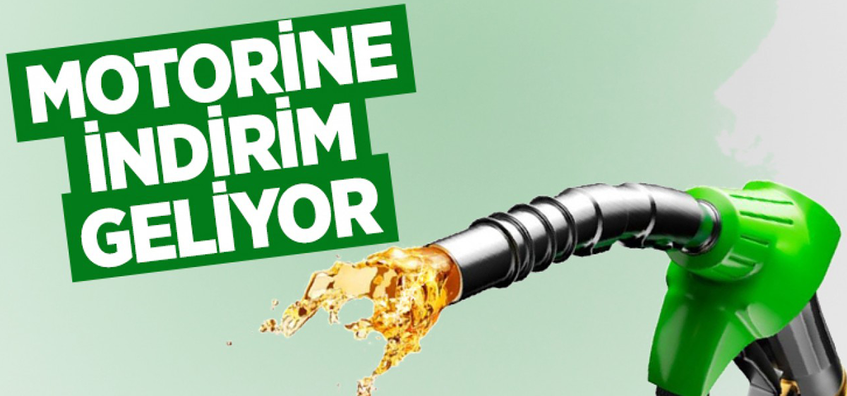 Motorine indirim geliyor