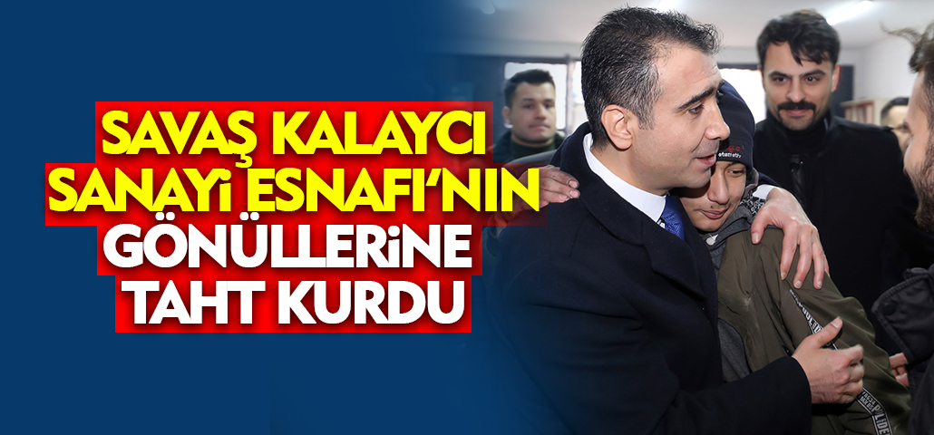 Başkan Kalaycı, Küçük Sanayi Sitesi'nde Esnaf ve Vatandaşlarla Buluştu