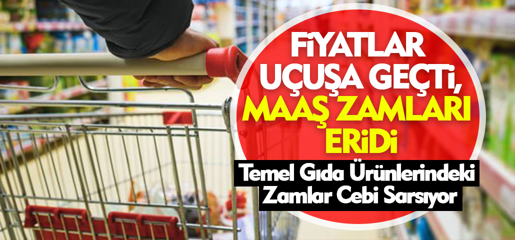 Fiyatlar Uçuşa Geçti, Maaş Zamları Eridi