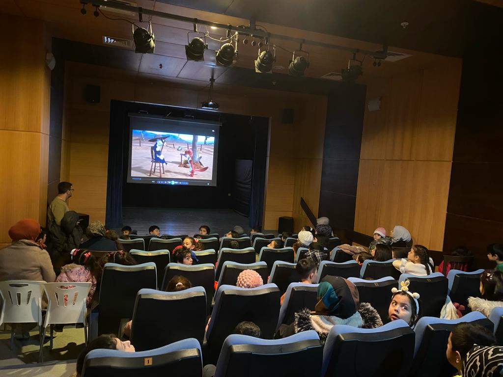 Karaman İl Kültür ve Turizm Müdürlüğü, Çocuklar için Sinema Etkinliği Düzenledi
