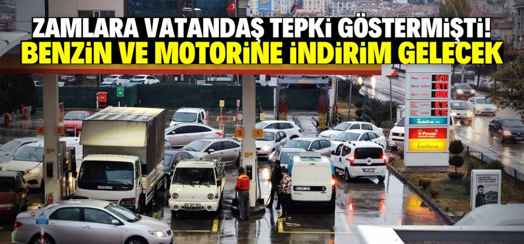 Benzin ve motorine indirim geliyor! Bu tarihe işaret edildi