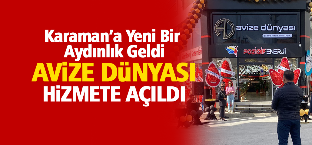 Avize Dünyası, Karaman'a Yeni Bir Aydınlık Getiriyor!