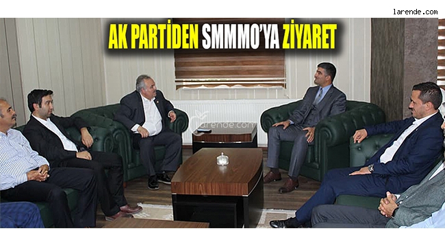 AK PARTİDEN SMMMO`YA ZİYARET