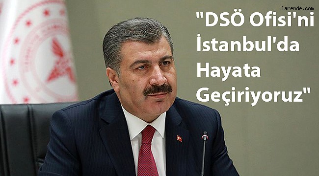 Bakan Koca, DSÖ Avrupa Bölge Direktörü Kluge ile Ortak Basın Toplantısı Düzenledi