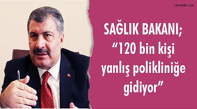 BAKAN KOCA; ?Şehir hastanelerinde hasta garantisi yok?